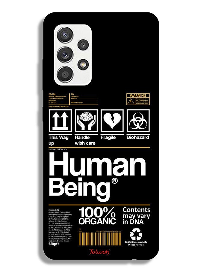 Tolwak Samsung Galaxy A32 5G Protective Case Cover Human Being Sticker - Image 1