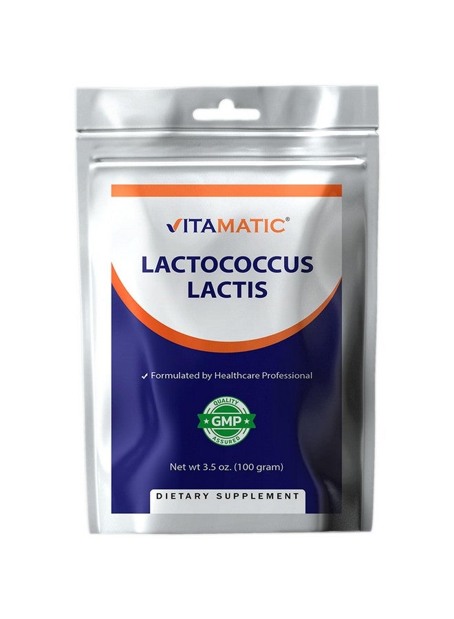 Vitamatic Lactococcus Lactis Probiotic Powder - Digestive Health Support - 100 Gram (3.5 OZ) - 100 Servings - Image 1