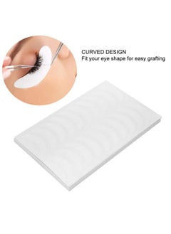 Sonew 500 Pairs Eyelash Extension Sticker Eye Positioning Tips Sticker Lash Mapping Stickers Eyelash Under Eye Pads Positioning Paper Tips Sticker Wraps Make Up Tools  - Image 4