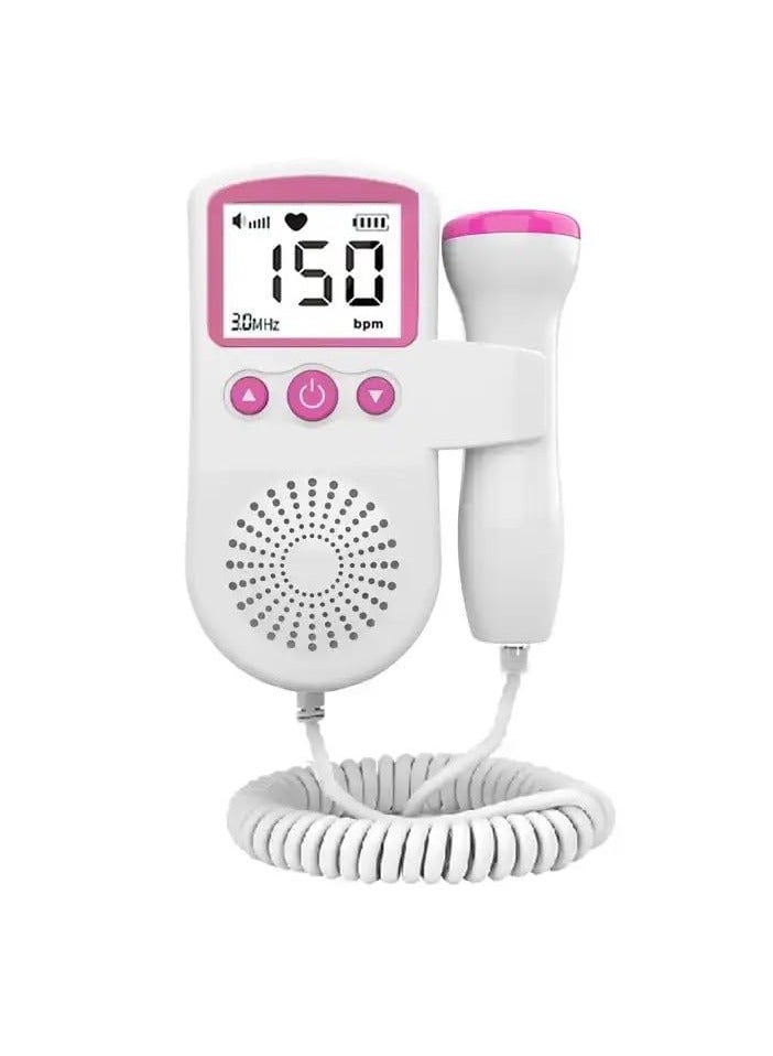 general Fetal Doppler Your Portable Pregnancy Companion 50-230M Measuring Hz LCD Display Pocket Size - Image 1