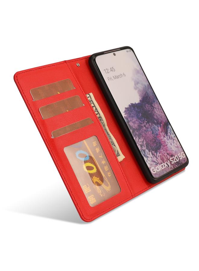 اس-توب جراب لهاتف Samsung Galaxy S20، جراب جلدي أفقي مغناطيسي قابل للفصل رفيع للغاية مع فتحة للبطاقات ومحفظة - Image 4