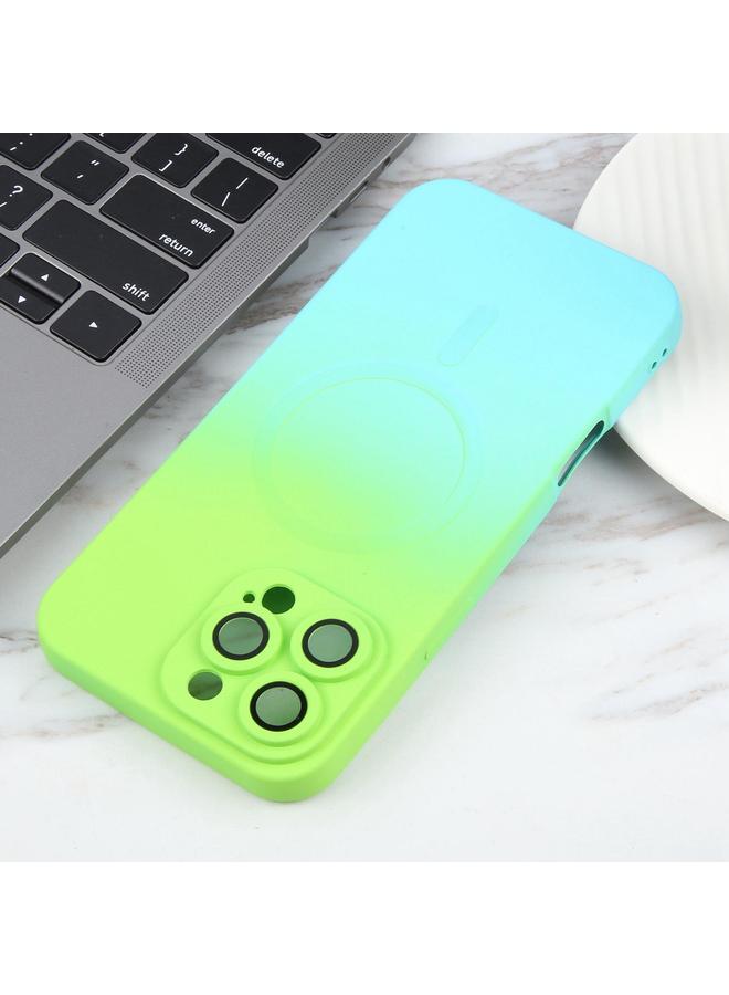 اس-توب جراب لهاتف iPhone 16e مصنوع من مادة TPU السائلة والسيليكون المتدرج اللون من MagSafe - Image 4