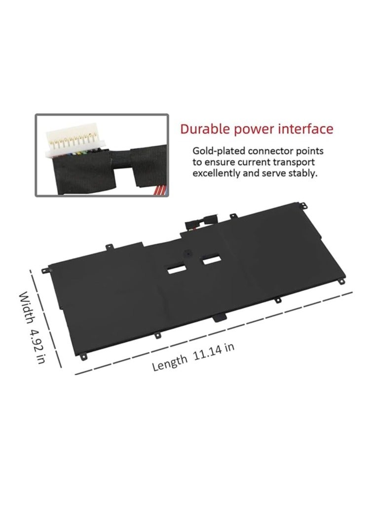 Terabyte Replacement Laptop Battery for Dell XPS 13 9365 2-IN-1 2017 P71G P71G001 XPS 13-9365-D1605TS XPS 13-9365-D1805TS 13-9365-D2805TS 13-9365 -D360 5TS 13-9365-D3805TS HMPFH NP0V3 0NNF1C 7.6V 46WH - Image 4