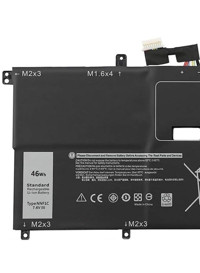 Terabyte Replacement Laptop Battery for Dell XPS 13 9365 2-IN-1 2017 P71G P71G001 XPS 13-9365-D1605TS XPS 13-9365-D1805TS 13-9365-D2805TS 13-9365 -D360 5TS 13-9365-D3805TS HMPFH NP0V3 0NNF1C 7.6V 46WH - Image 3