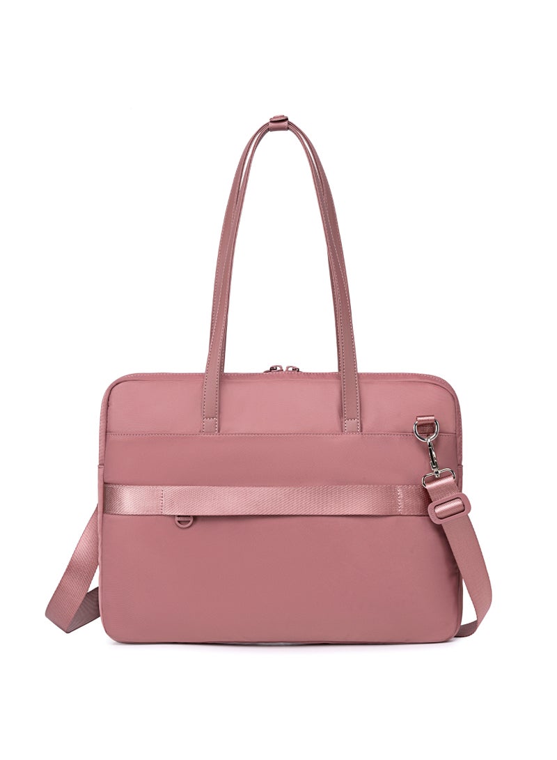 Chantria Durable Laptop Bag Water Resistant Premium Women’s Hand Bag with Multifunctional Compartment with Multiple Pockets for Casual/Work/College/ School, CB00773-Nostalgia Rose - Image 2
