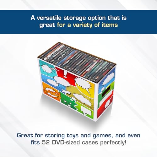 BCW Pow! Comic Book Storage Short Box - 1 Pack | Holds 150-175 Silver, Bronze, or Modern Comics - Image 5