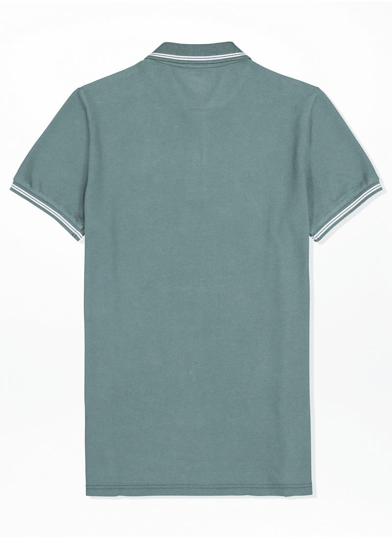 AE Slim Fit Pique Polo Shirt