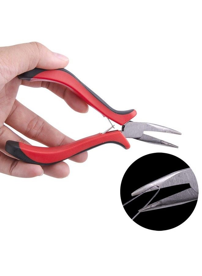 Duufin - Hair Extensions Kit 500 Pcs Brown Micro Ring Beads 1 Micro Beads Plier 2 Hook Needle Pulling Loop 4 Plastic Alligator Hair Clips 1 Comb And 2 Bags Black Mini Rubber Hair Elastic - Image 1