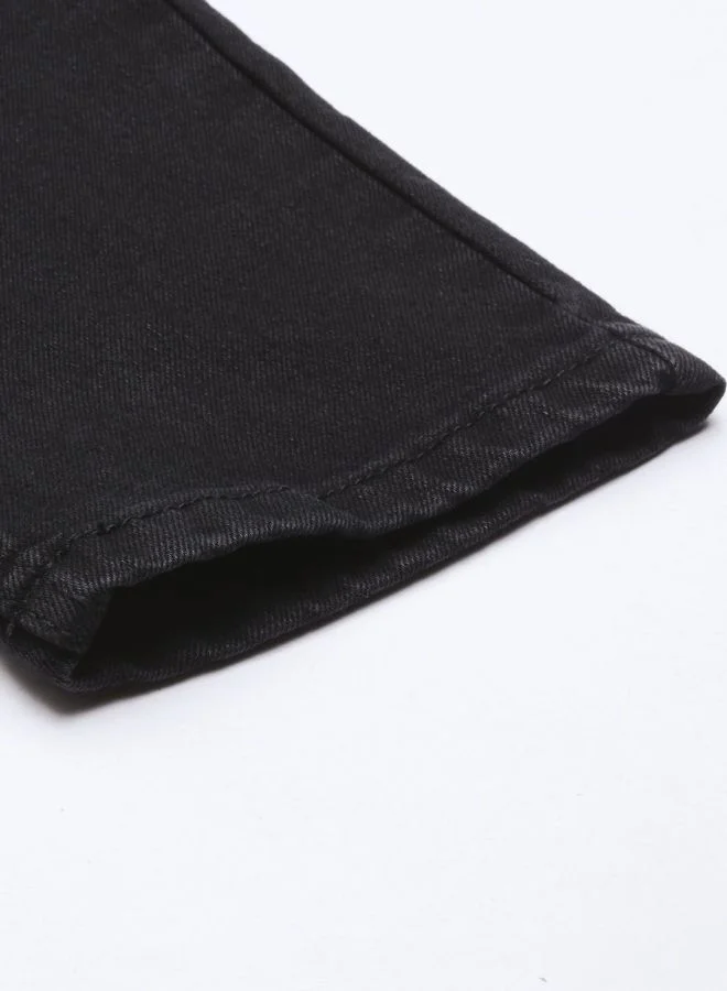 The Indian Garage Co Men Slim Fit Solid Mid-Rise Jeans