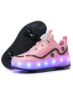 Double Wheel LED Flash Light Fashion Shiny Sneaker Skate Heelys Shoes With Lightning Sole - pzsku/Z9EA644A3695C018C4570Z/45/_/1720511606/e6c0c664-5cdd-43d7-9990-99f09cd142f3