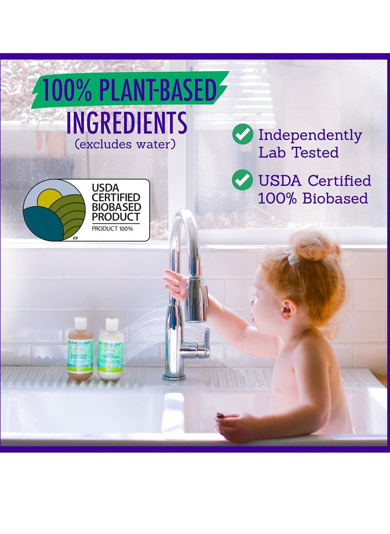 California Baby California Baby Calming Hair Conditioner 8.50 Oz  - Image 3