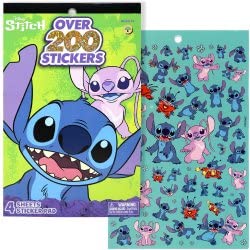 UPD Stitch 4 Sheet Foil Cover Sticker Pad 200 Stickers - Image 2