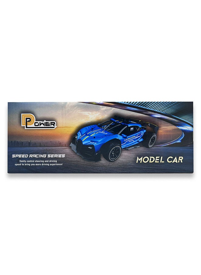 D-Power 1:20 R/C 4WD 27Mhz Racing Car Rechargeable Remote Control – Orange | ages 6+ up  - Image 1