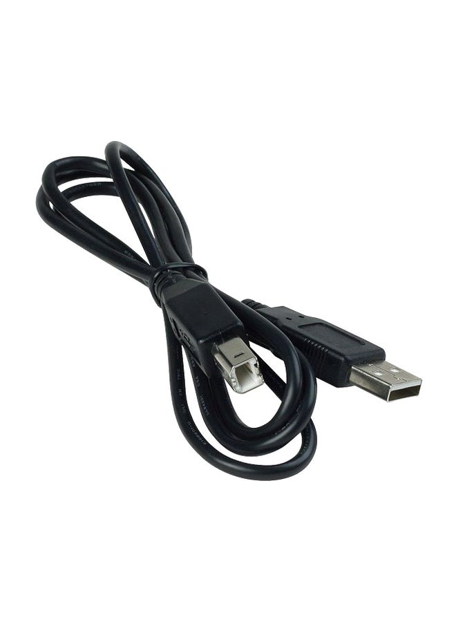 كابل USB للطابعة أسود