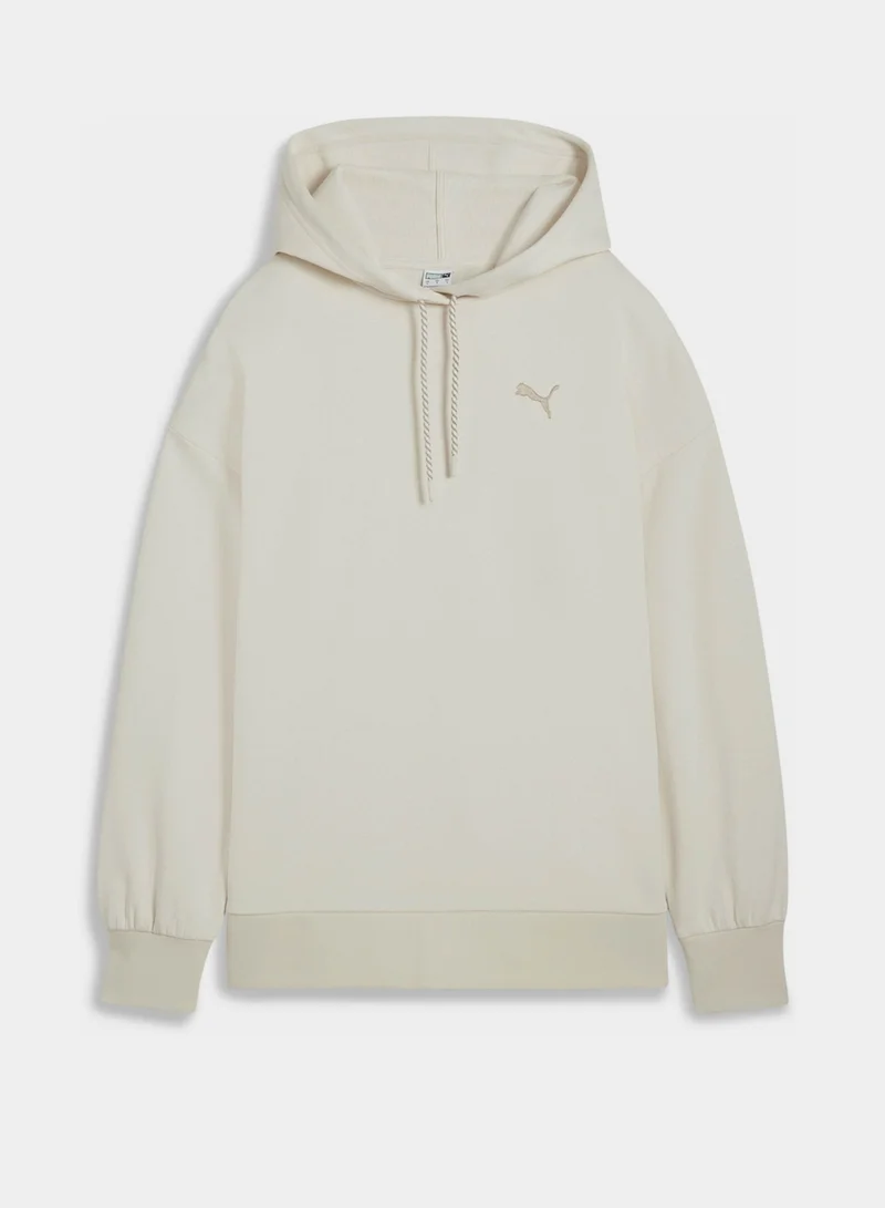 PUMA Classics Oversized Hoodie Dk