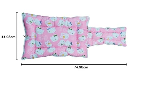 DEPURIKA Sharma Clothing Cotton 29.52x17.71x3.93 inches Sleeping and Carry Bag,Kitty Pink - Image 4