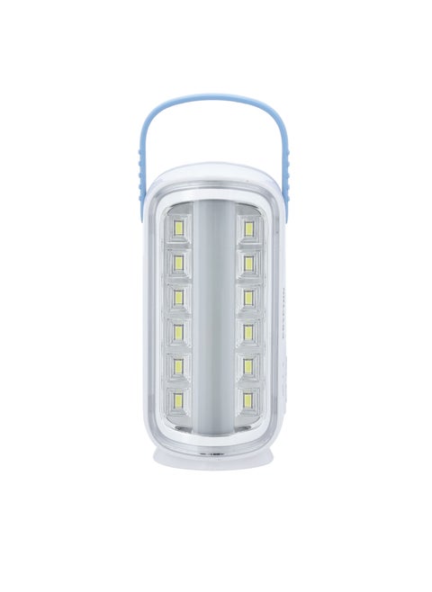 Krypton Rechargeable LED Lantern White with Blue