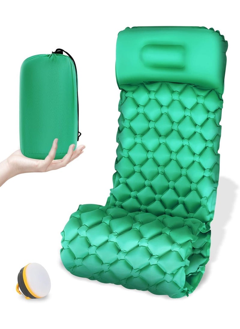 NINGALA ENTERPRISE NINGALA ENTERPRISE Inflatable Mattress with Builtin Foot Pump 75x23 Inches  - Image 1