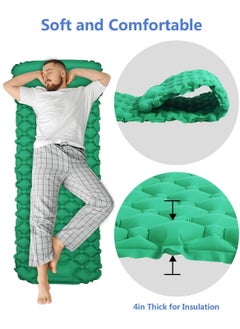 NINGALA ENTERPRISE NINGALA ENTERPRISE Inflatable Mattress with Builtin Foot Pump 75x23 Inches  - Image 3