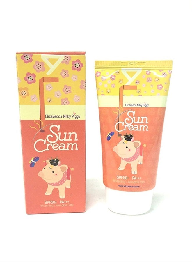 Elizavecca Milky Piggy Sun Cream SPF 50+ Pa+++, 1.7 Ounce - Image 1