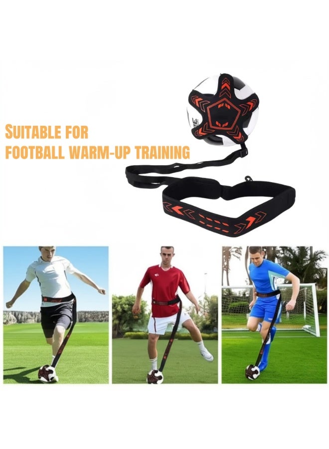 NOVOLAN Soccer Kick Trainer, Hands-Free Adjustable Solo Soccer Trainer for Enhanced Control Skills, Versatile Practice Equipment for Soccer, Volleyball, Rugby, Adjustable Waist Belt for Kids & Adults - Image 5