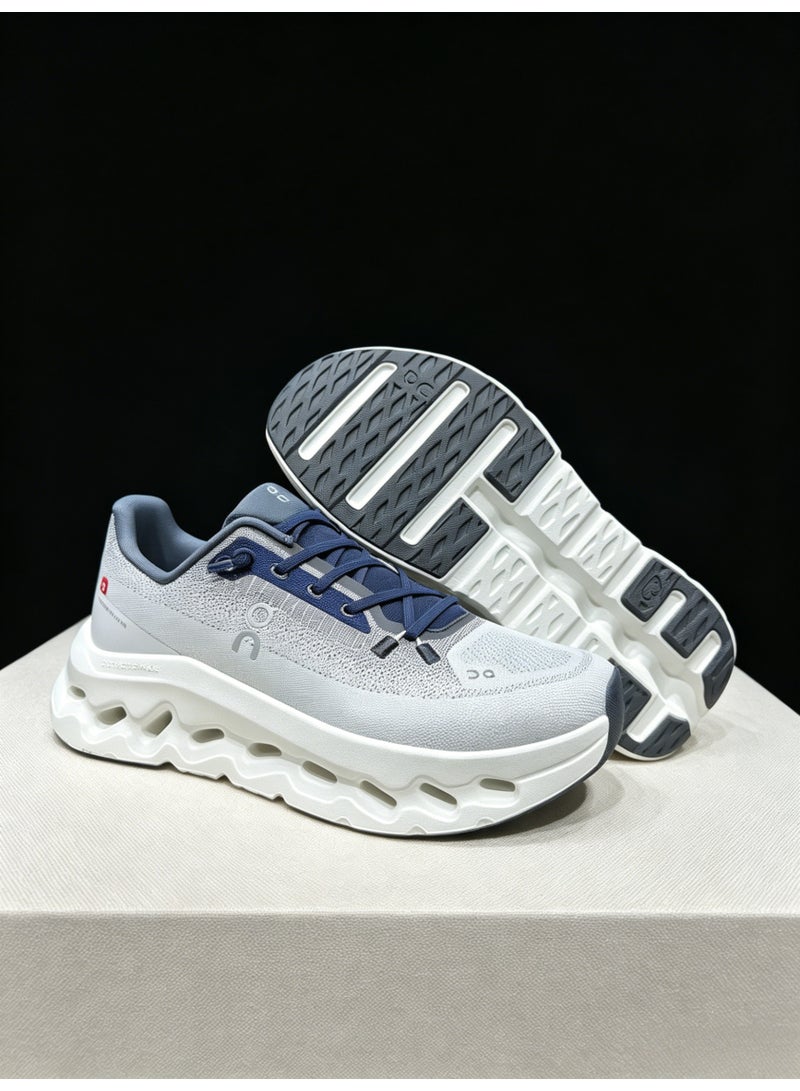 On Running Unisex Cloudtilt Running Shoes, Grey/Navy - Image 2