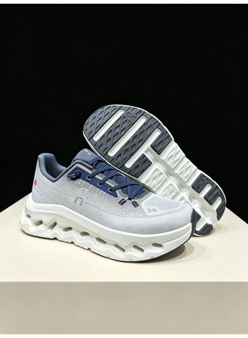On Running Unisex Cloudtilt Running Shoes, Grey/Navy - Image 3
