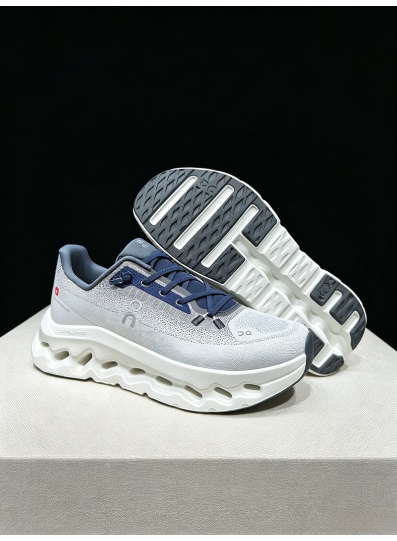 On Running Unisex Cloudtilt Running Shoes, Grey/Navy - Image 1
