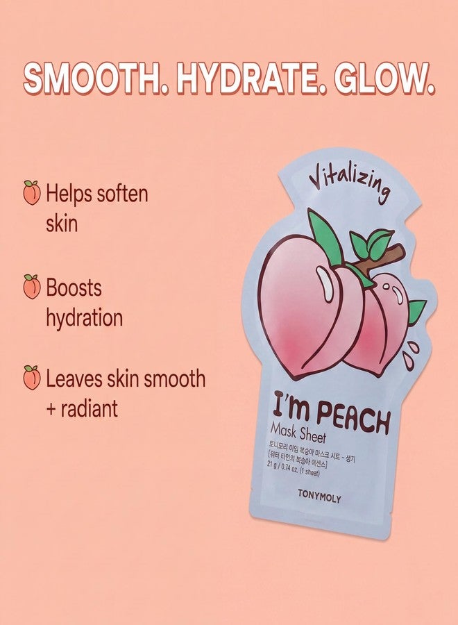 TONYMOLY Bright & Juicy 12-Pack Masks - Vitamin C, Antioxidant Formula - Image 2
