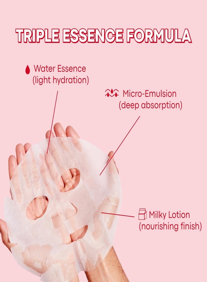 TONYMOLY Bright & Juicy 12-Pack Masks - Vitamin C, Antioxidant Formula - Image 5