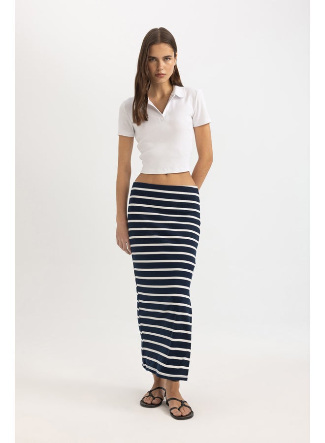 DeFacto Woman Tube Knitted Skirt  - Image 2