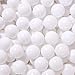 GUESVOT Ball Pit Balls for Kids Plastic Refill 22 Inch Balls 100 Pack Bright Colors Phthalate and BPA Free Includes a Reusable Storage Bag with Zipper Christmas Decoration Xmas GiftWhite - Image 3