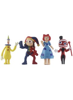 Y&D 9-Piece The Amazing Digital Circus Figurines Model Toys Cake Car Model  - Image 2