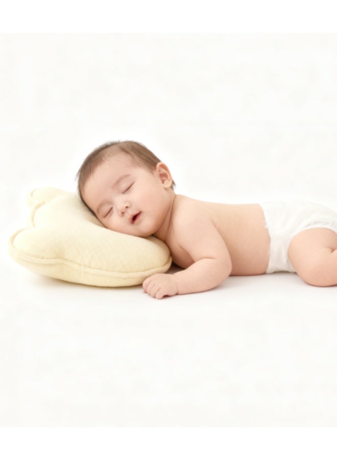 ميكسد وسادة سفر الطفل ، ناعمة ومريحة مسند رأس الطفل حديث الولادة تمنع هيد عربة الطفل حوض إدراج رأس ورقبة دعم تصميم مسطح ناعم ومريح - Image 4