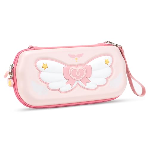 GeekShare Switch Carrying Case for Switch/OLED,Portable Switch Case, Slim Hardshell Travel Carrying Case fit Switch Console & Game Accessories - Star Wings Series - Image 1