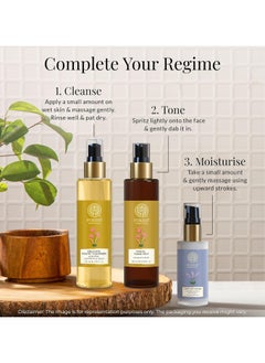 Forest Essentials Delicate Facial Cleanser Kashmiri Saffron & Neem | Ayurvedic Face Wash For Oily Skin | Sulphate Free, Anti Acne Face Cleanser, Controls Oil | Natural Gel Based Face Wash For Sensitive Skin | For Women & Men | 130 ml  - Image 4
