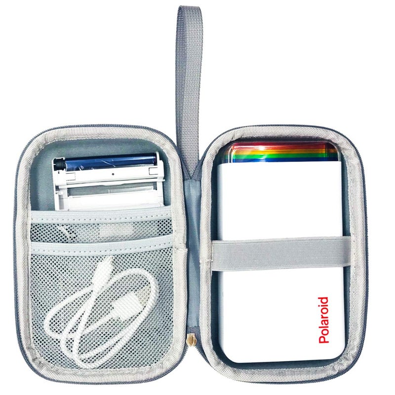 JCHPINE Hard Carrying Case for Polaroid Hi-Print 9046 Bluetooth Connected 2x3 Pocket Photo Printer, Travel Case Storage for Hi-Print and 2x3 Paper Cartridge - Image 4