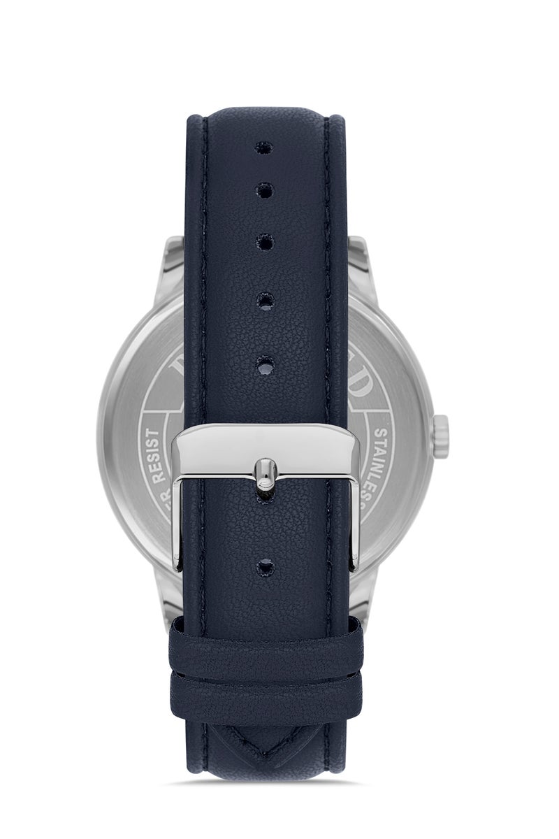 OMAX MEN’S Wrist-Watch | Analog | Leather Strap | Elegant Design - Image 3