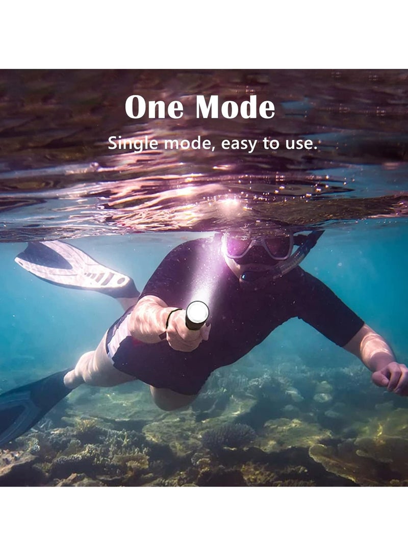 CMGTYYD Diving Flashlight Dive Torch 2000 Lumen Waterproof Underwater LED Submarine Lights Holder with Rechargeable Battery,Charger for Under Water Deep Sea Cave at Night - Image 3