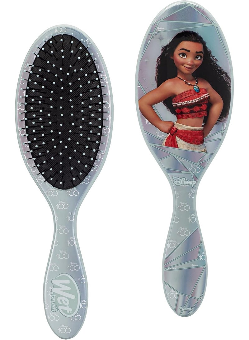 Wet Brush Original Detangler Disney 100 - Hair Brush IntelliFlex Bristles - Moana - Image 4