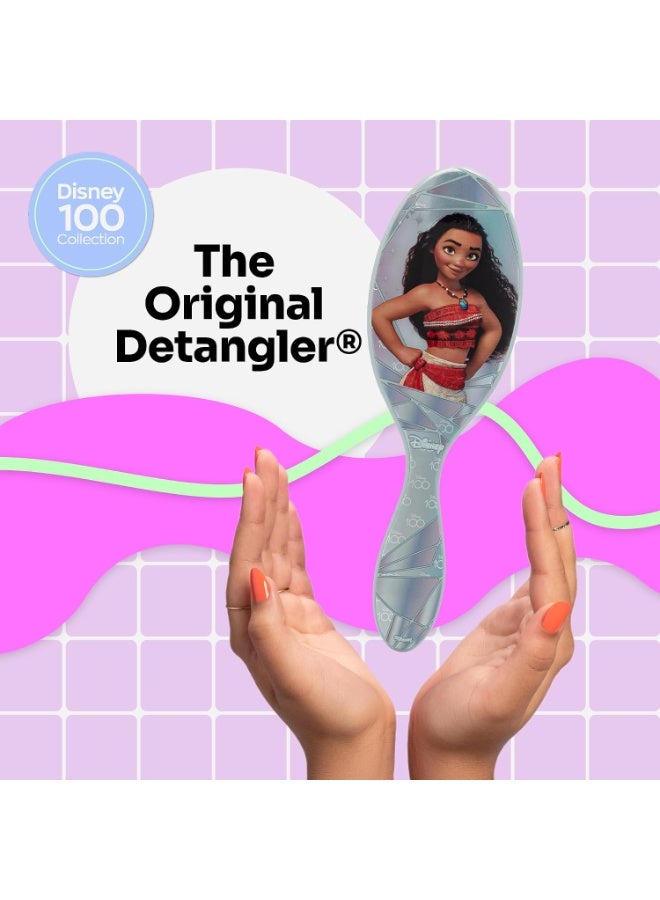 Wet Brush Original Detangler Disney 100 - Hair Brush IntelliFlex Bristles - Moana - Image 3