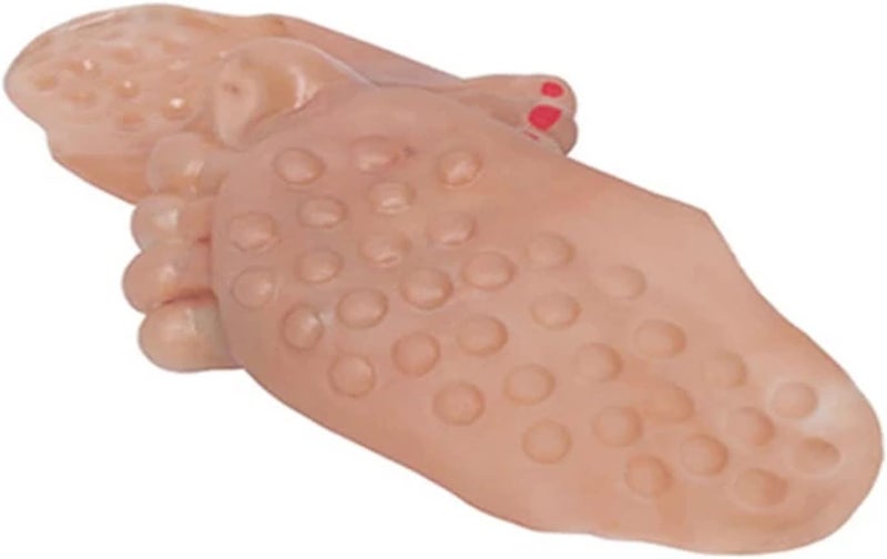 BinaryABC Halloween Jumbo Bare Feet Monster Feet Slippers,Halloween Cosplay Costume Props(Skin Color) - Image 4