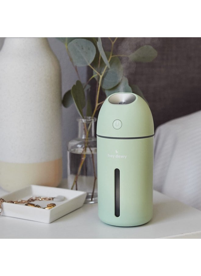 Hey Dewy - Hey Dewy Wireless, Rechargeable, Self-Care, Skin-Nourishing, Hydrating, Portable Cool Mist Humidifier (Sage) - Image 1