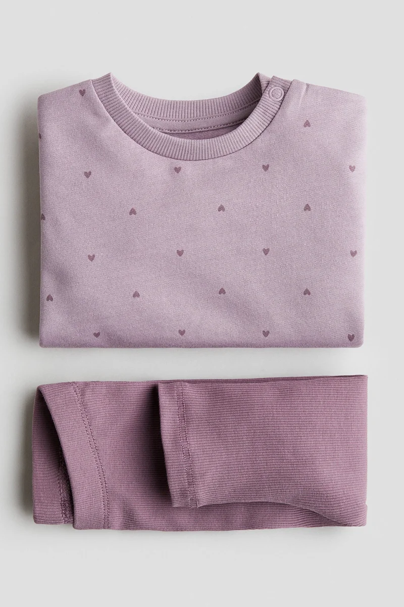 اتش اند ام طقم من سويت شيرت ولغينغز - عبوة من قطعتين