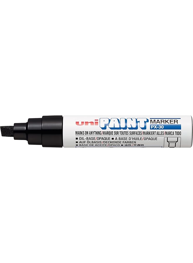 Uniball Paint Marker Px30 N Oil Paint Marker Extra Broad Tip Ink Black 