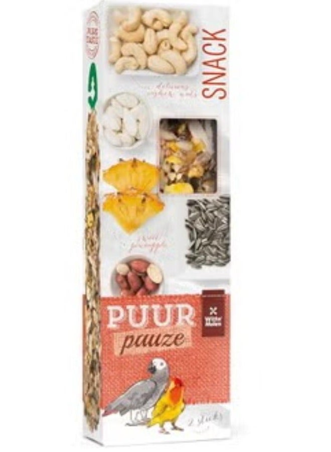 Witte Molen Pauze Sticks Parrot Pineapple And Peanut Weight 140G