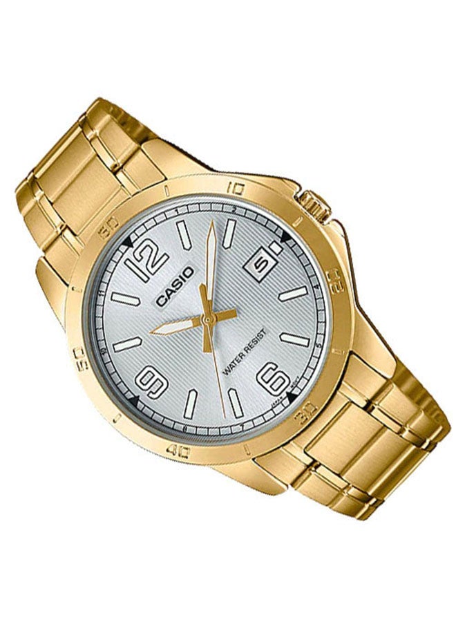 CASIO Women Stainless Steel Analog Wrist Watch LTP-V004G-7B2UDF - 35 mm - Gold - Image 4