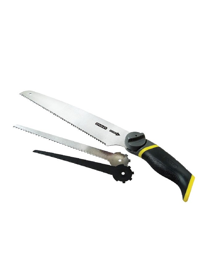 ستانلي طقم مناشير يدوية احترافية للبناء مكون من 3 قطع فضي وأسود 0.3 لتر 0-20-092 - Image 1