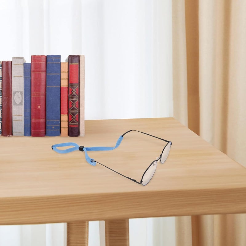 5pcs Wear-resistant Replaceable Glasses Straps with Ethnic Style for Anti-slip Eyeglass Holders, Portable Eyewear Retainers in Red, Yellow, Purple, Black, Light Blue for Daily Use - Image 3
