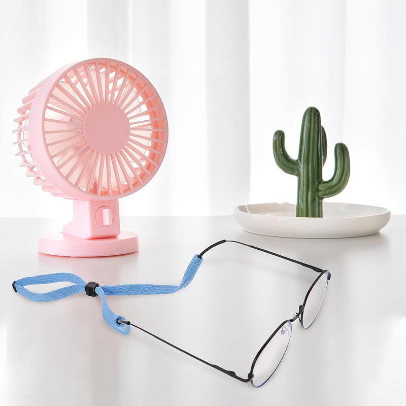 5pcs Wear-resistant Replaceable Glasses Straps with Ethnic Style for Anti-slip Eyeglass Holders, Portable Eyewear Retainers in Red, Yellow, Purple, Black, Light Blue for Daily Use - Image 5